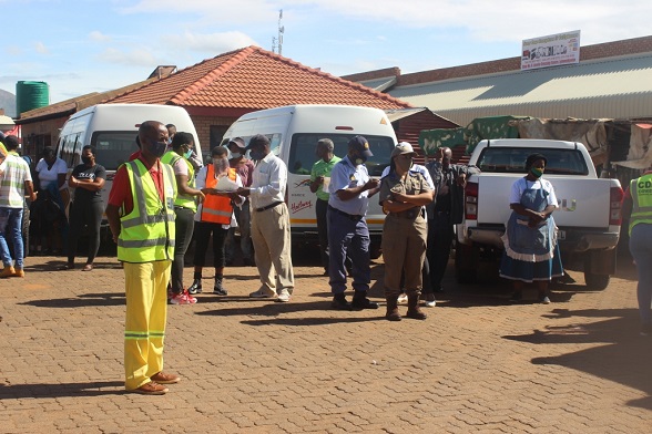 COVID-19 AWARENESS CAMPAIGN HELD AT LEBOWAKGOMO 